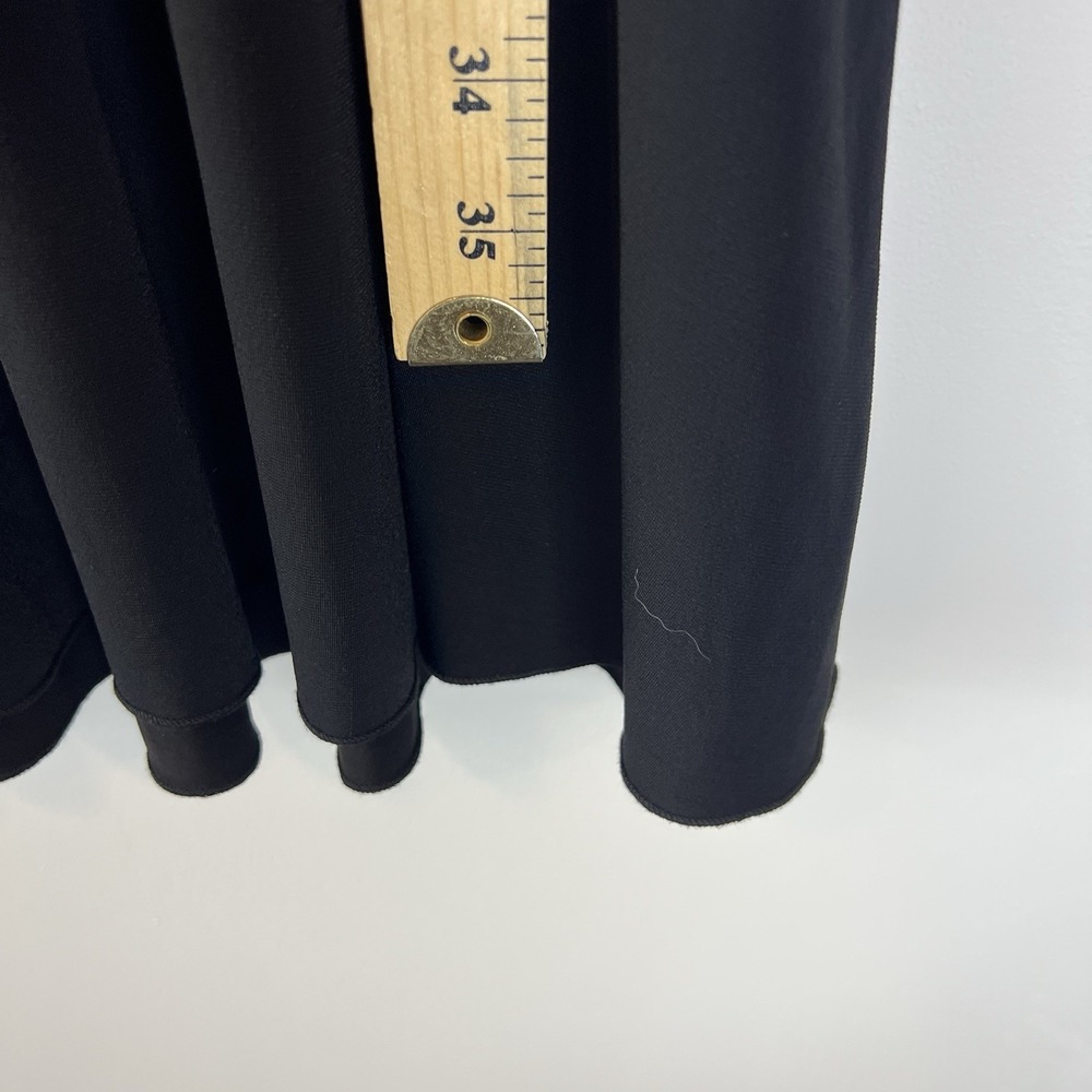 Vtg Y2K Moda International Black Sheer Whimsigoth Vamp Victorian Dress‎ Women M - Picture 8 of 10